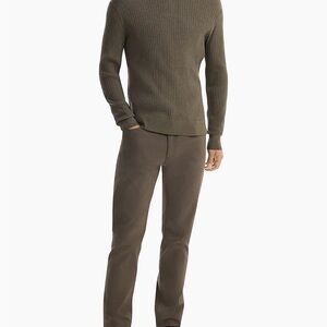 Men’s Theory Sweater Riland CA Moss light Bilen Crewneck Pullover Size L $225